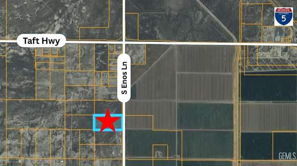 19.2 Acres of Land for Sale in Bakersfield, California