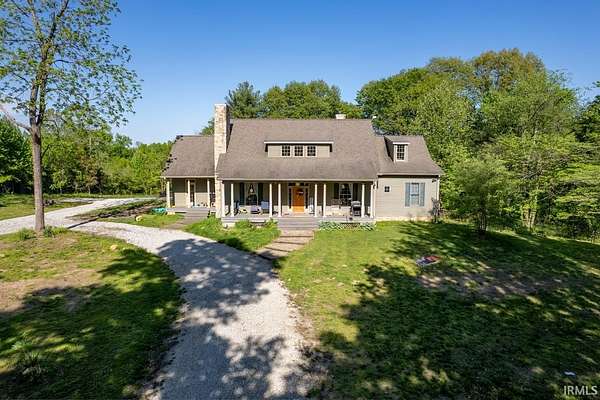 86.6 Acres of Recreational Land with Home for Sale in Linton, Indiana