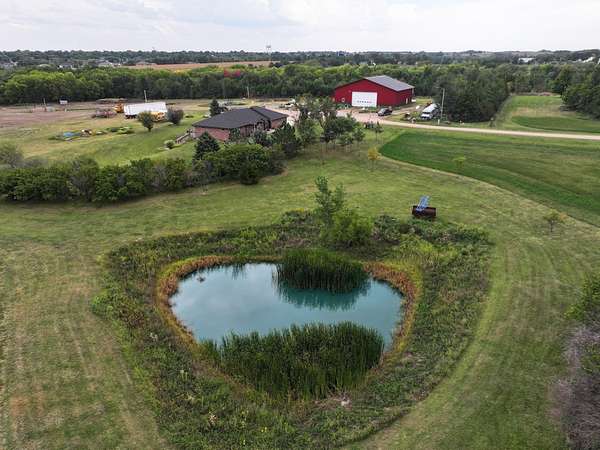 31 Acres of Recreational Land with Home for Sale in Beatrice, Nebraska