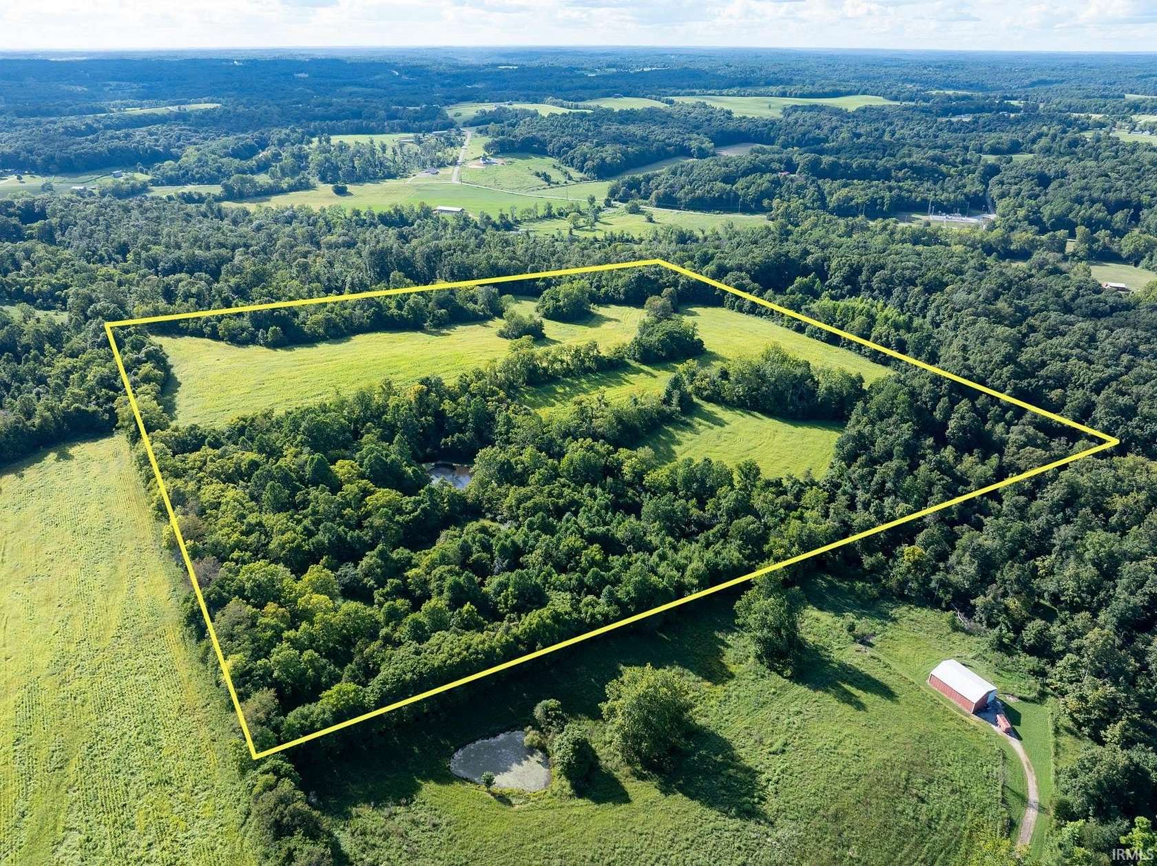 40 Acres of Recreational Land & Farm for Sale in Bloomington, Indiana