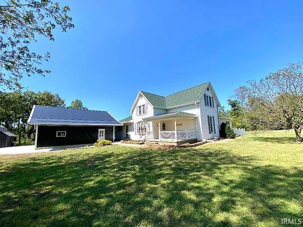 5 Acres of Residential Land with Home for Sale in Linton, Indiana