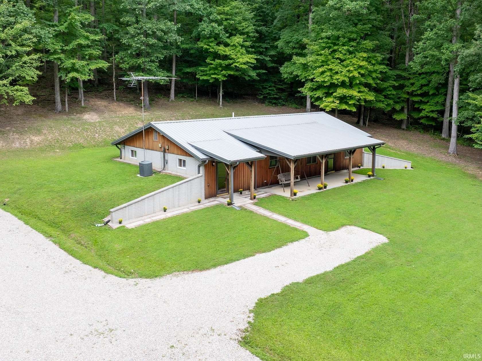 5 Acres of Residential Land with Home for Sale in Mitchell, Indiana