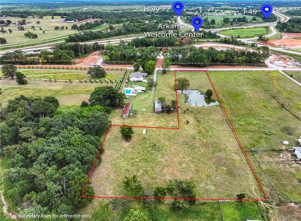 3 Acres of Land for Sale in Gravette, Arkansas