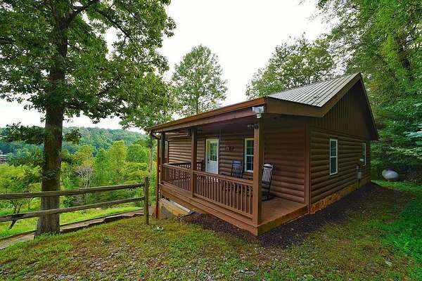 1.5 Acres of Residential Land with Home for Sale in Mineral Bluff, Georgia