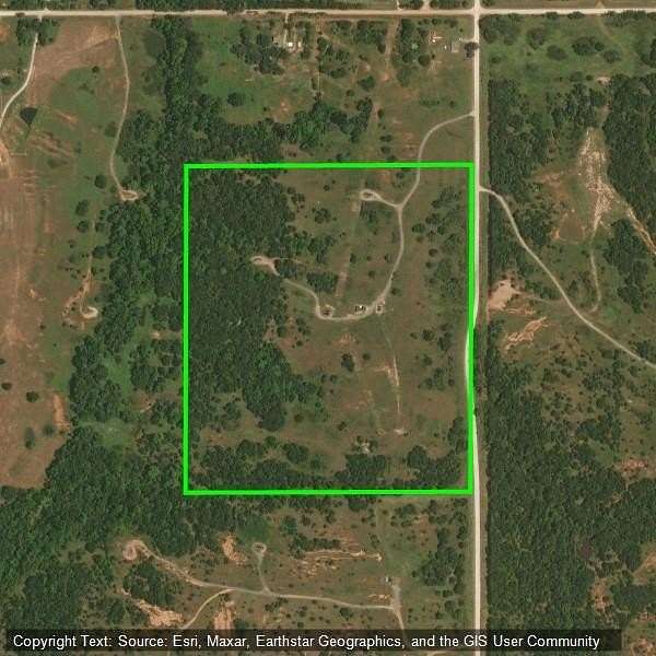 55 Acres of Recreational Land & Farm for Sale in Wanette, Oklahoma