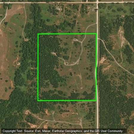 55 Acres of Recreational Land & Farm for Sale in Wanette, Oklahoma