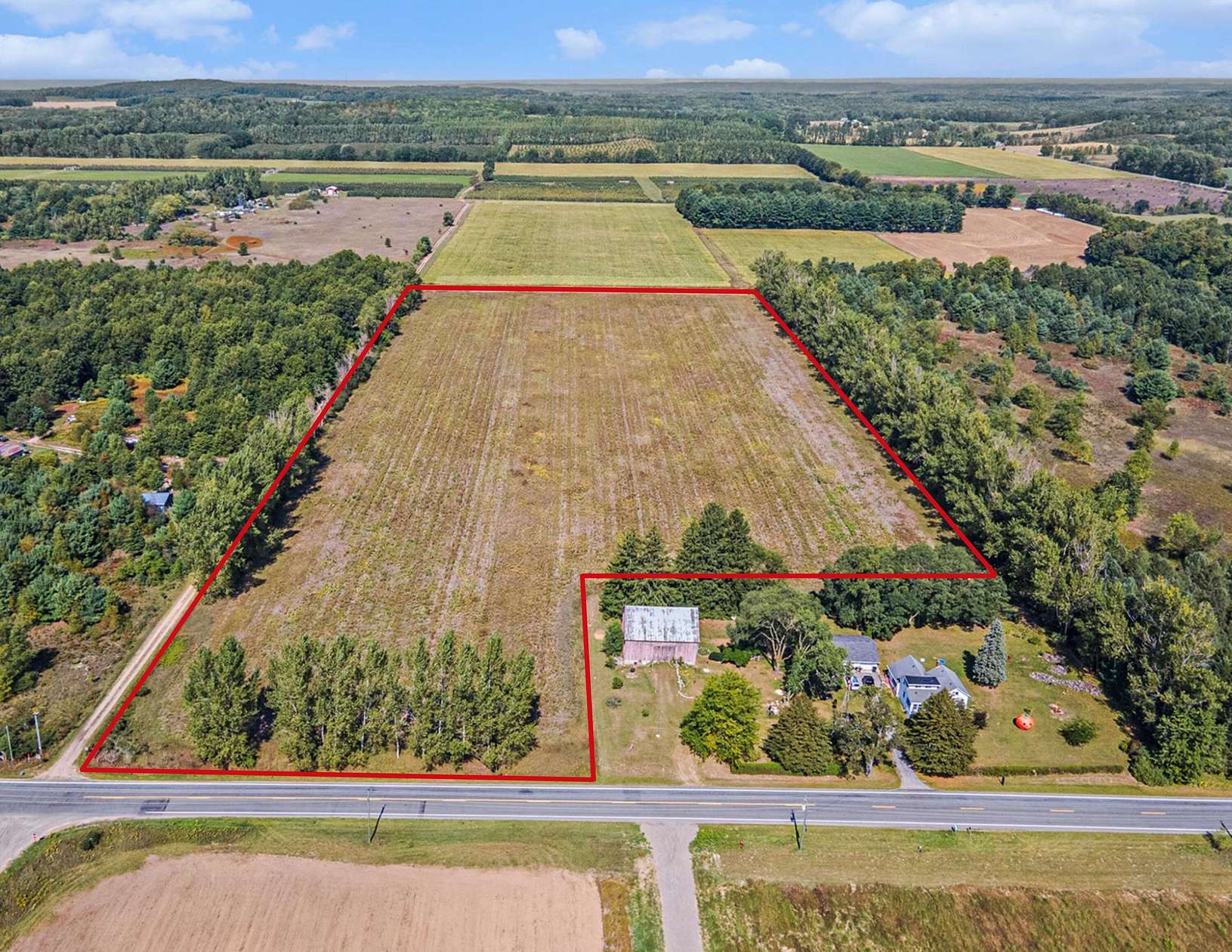18.7 Acres of Land for Sale in Shelby, Michigan