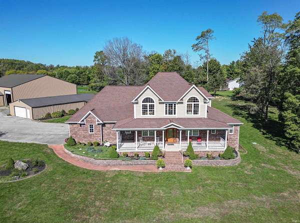 4 Acres of Residential Land with Home for Sale in Bloomington, Indiana