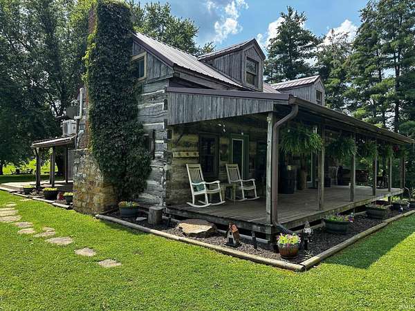 55.7 Acres of Land with Home for Sale in Poland, Indiana