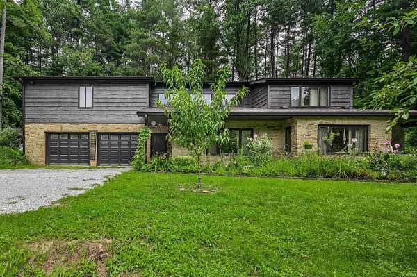 15.2 Acres of Recreational Land with Home for Sale in Morgantown, Indiana