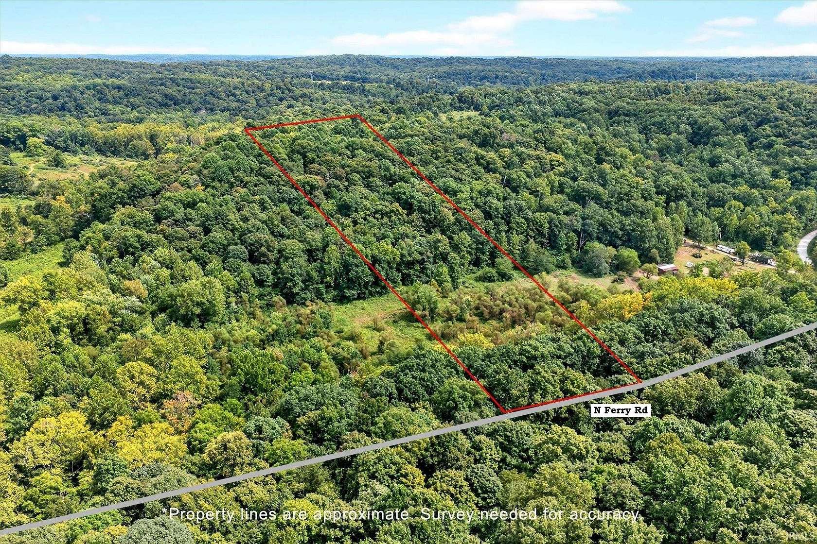 20 Acres of Recreational Land for Sale in Bloomfield, Indiana