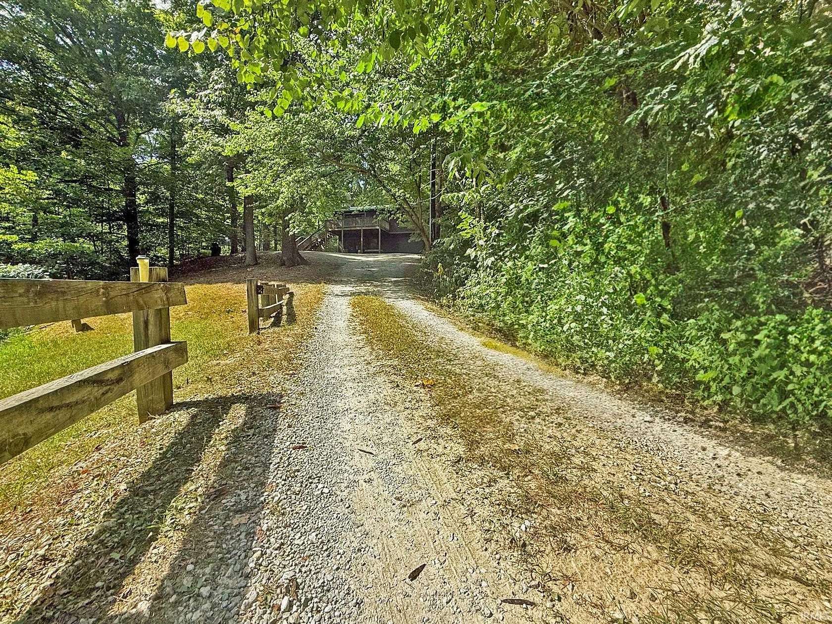 8.25 Acres of Residential Land with Home for Sale in Morgantown, Indiana