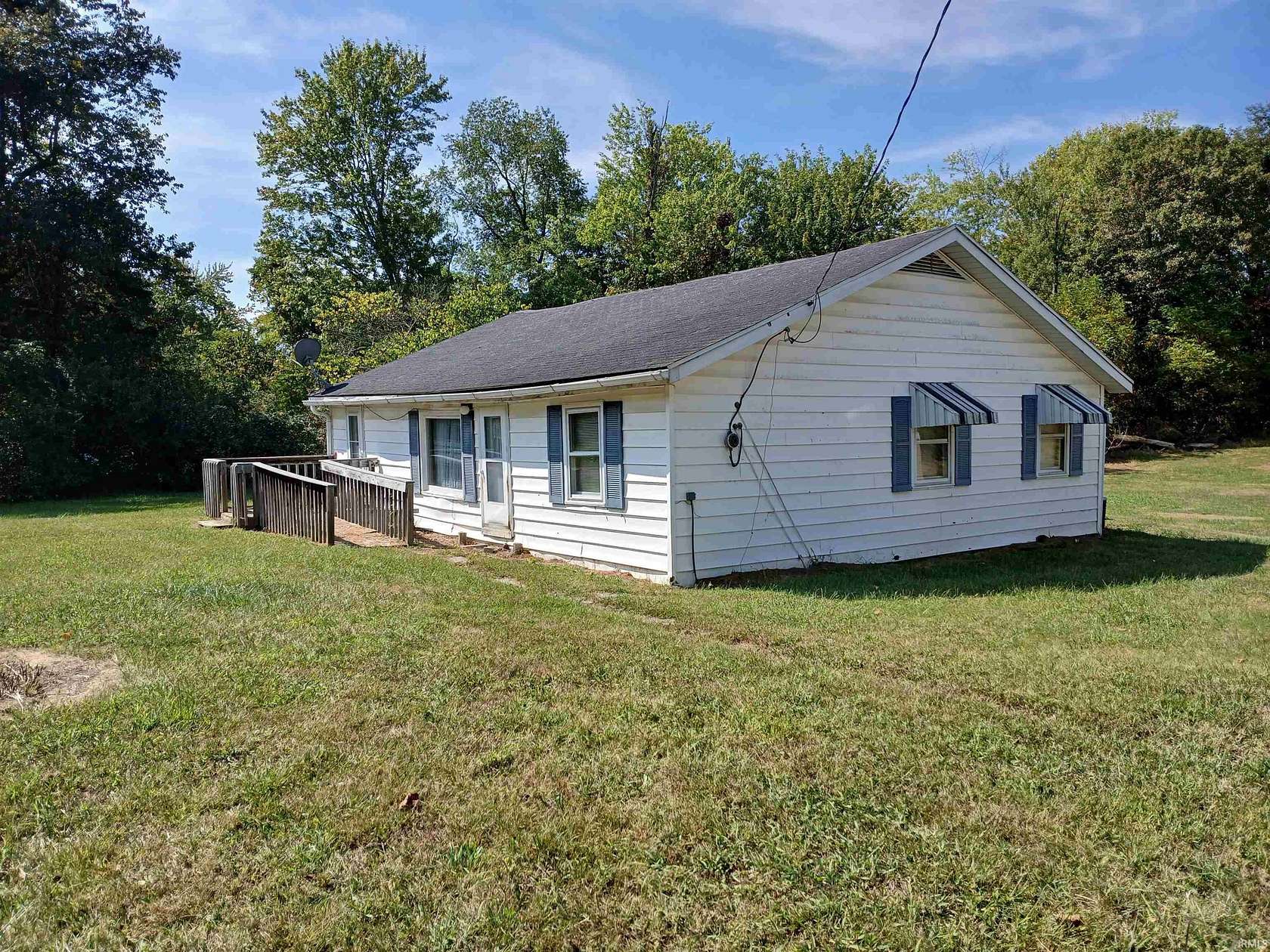 4.5 Acres of Residential Land with Home for Sale in Heltonville, Indiana