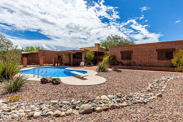 3.53 Acres of Residential Land with Home for Sale in Tucson, Arizona