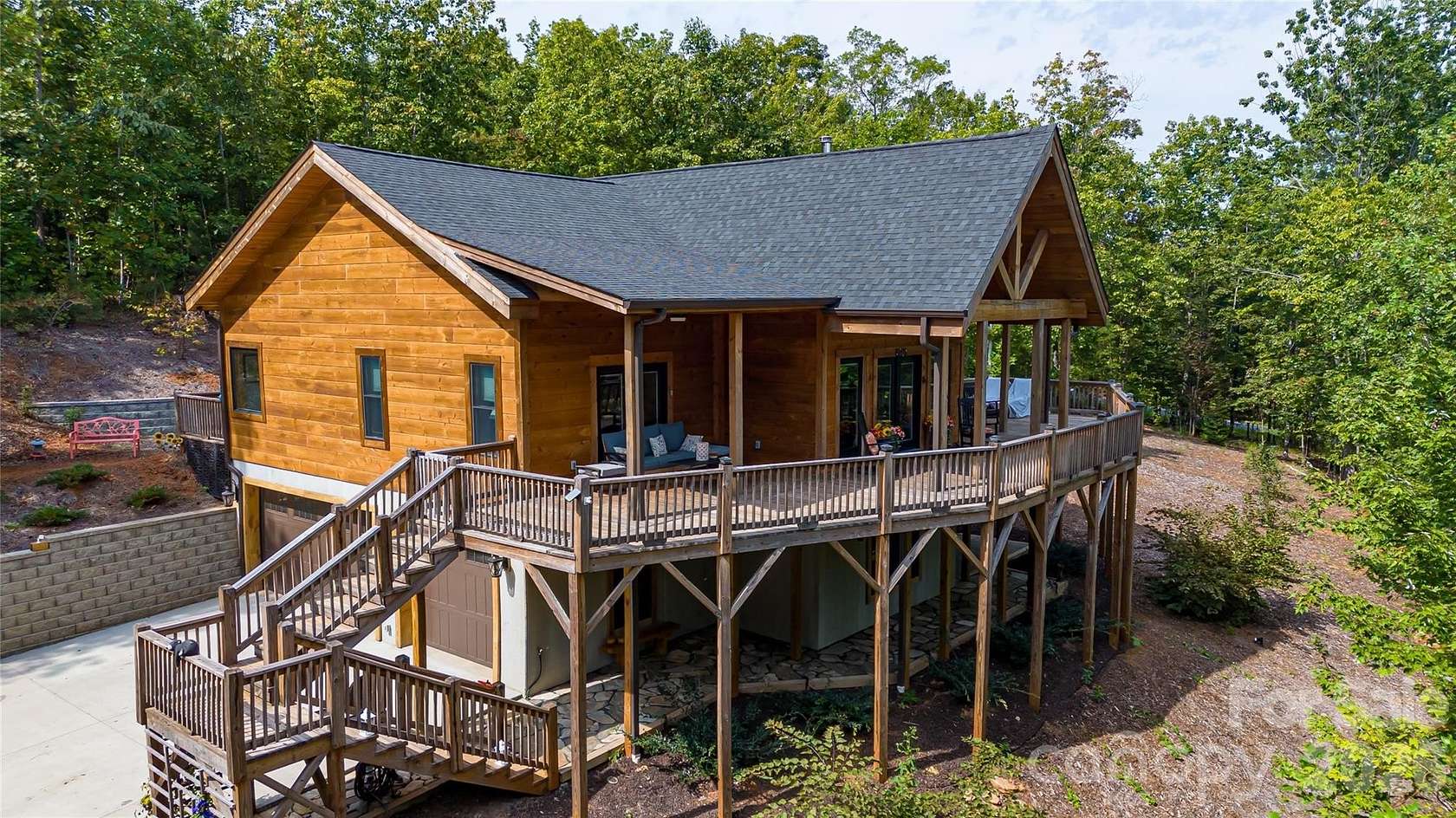 4 Acres of Land with Home for Sale in Nebo, North Carolina