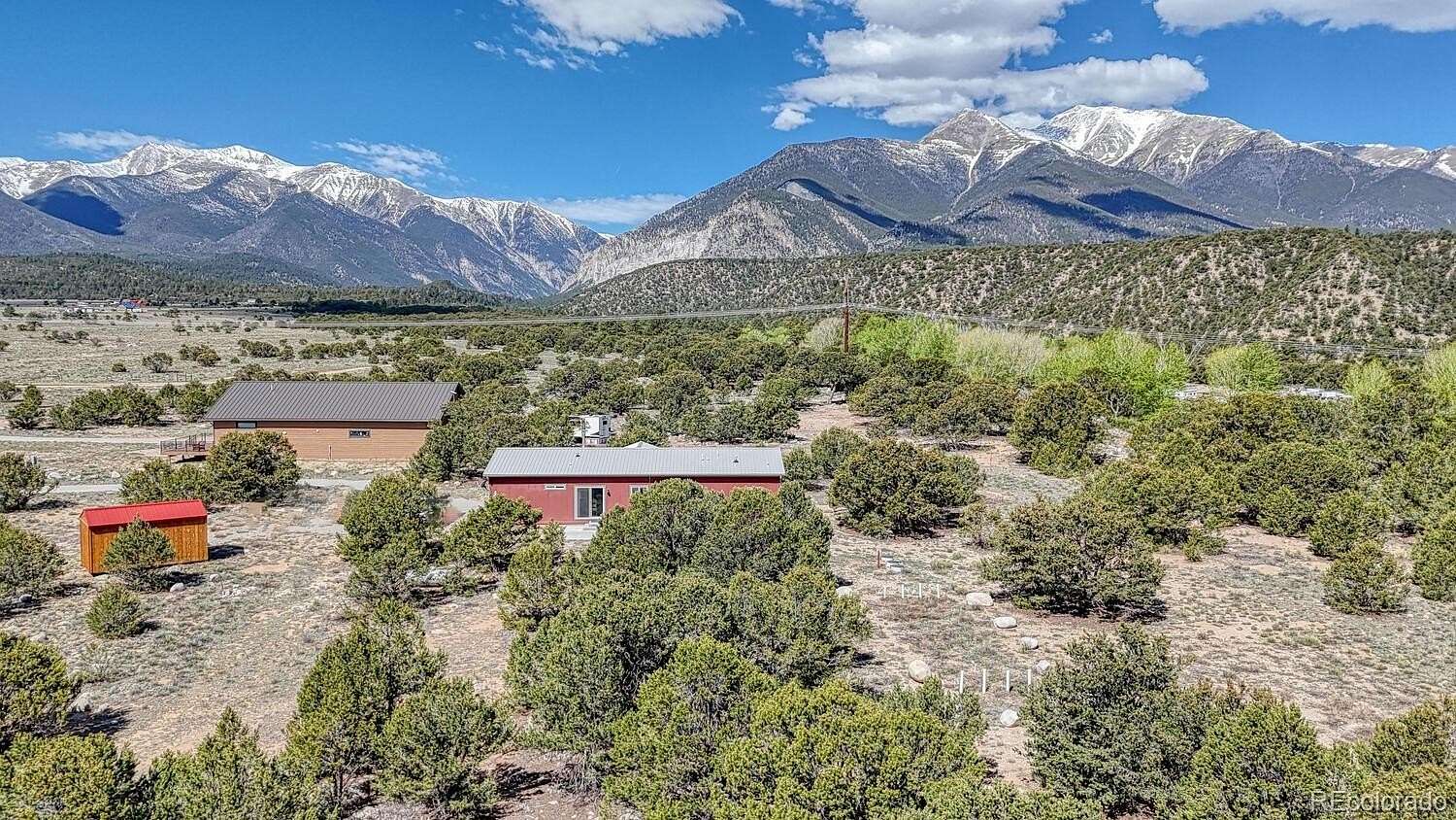13.3 Acres of Land with Home for Sale in Nathrop, Colorado