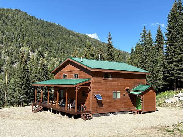 18.3 Acres of Land with Home for Sale in Philipsburg, Montana