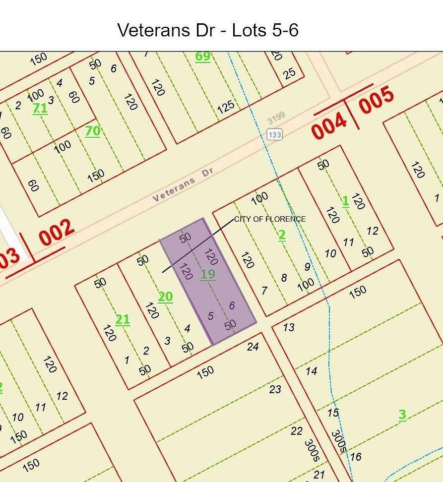 0.17 Acres of Residential Land for Sale in Florence, Alabama