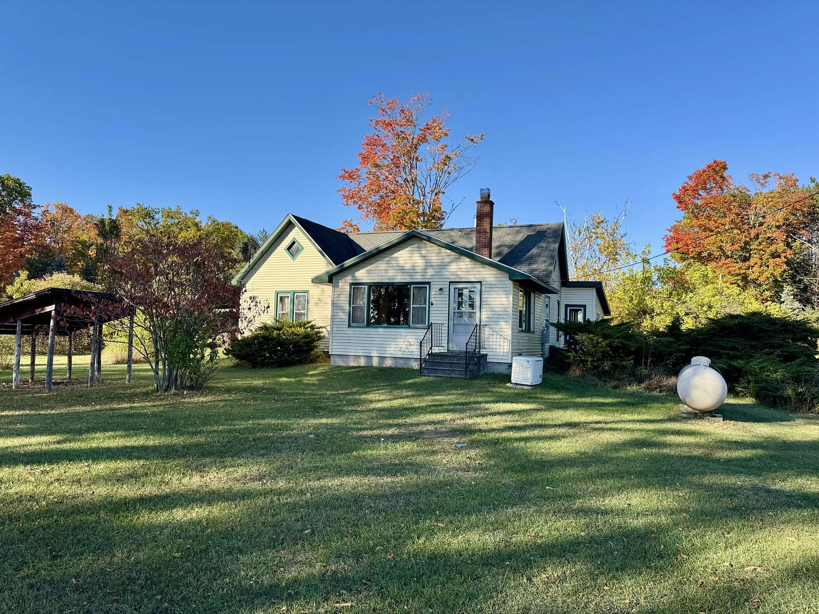 12.9 Acres of Land with Home for Sale in Luzerne, Michigan