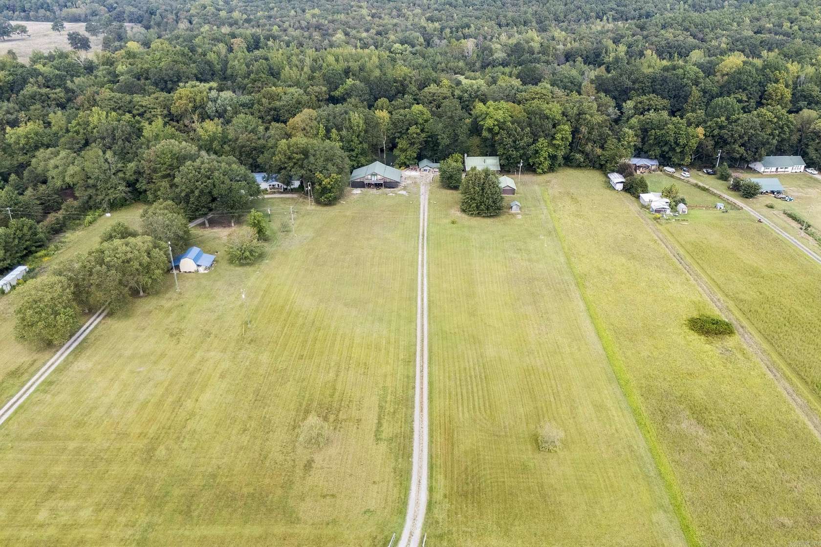 5 Acres of Residential Land with Home for Sale in Pangburn, Arkansas