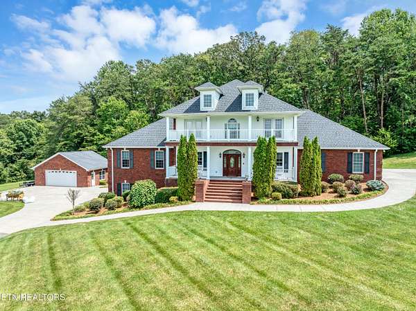 8.14 Acres of Residential Land with Home for Sale in Maryville, Tennessee