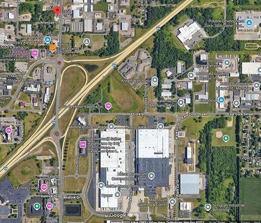 1.5 Acres of Improved Commercial Land for Sale in Kalamazoo, Michigan