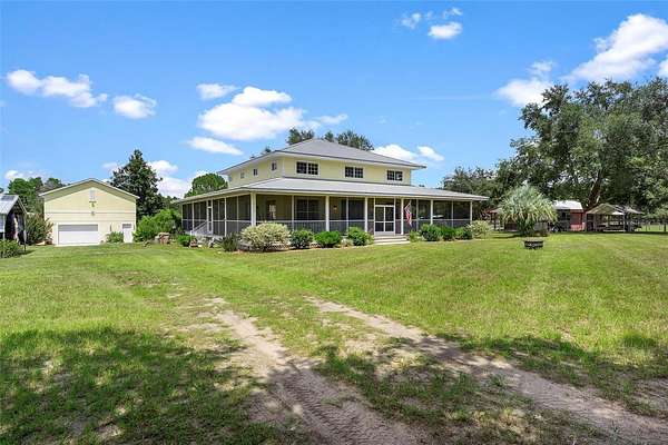 4.6 Acres of Residential Land with Home for Sale in Altoona, Florida