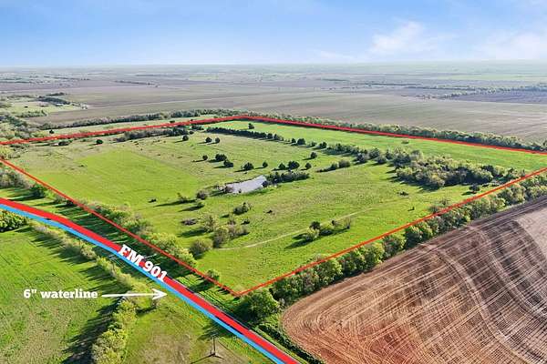 100 Acres of Agricultural & Residential Land for Sale in Whitesboro, Texas