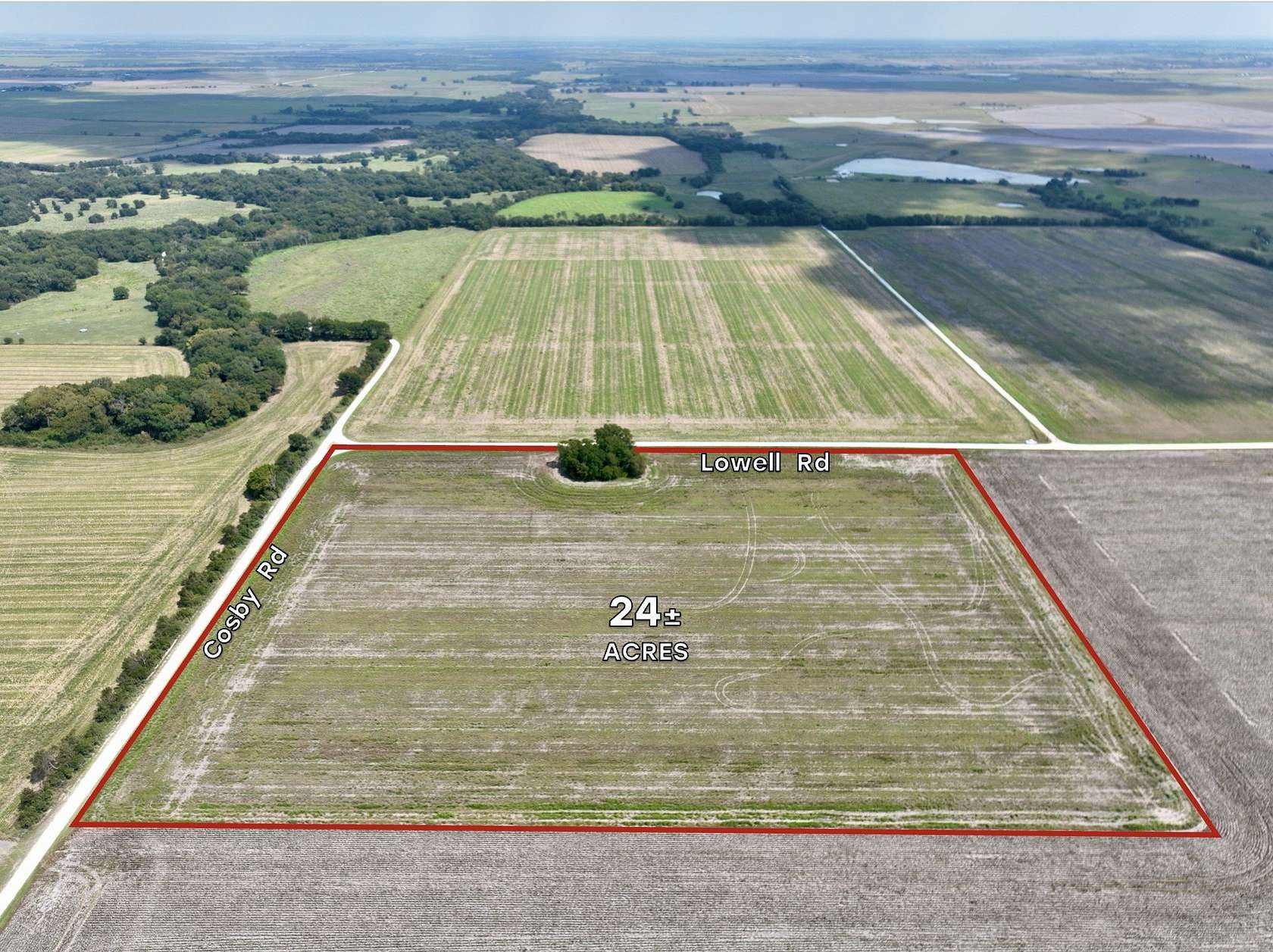 24 Acres of Recreational Land for Sale in Milford, Texas
