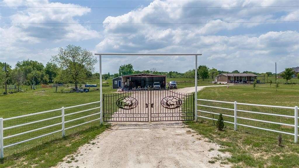 12.3 Acres of Land with Home for Sale in Wortham, Texas