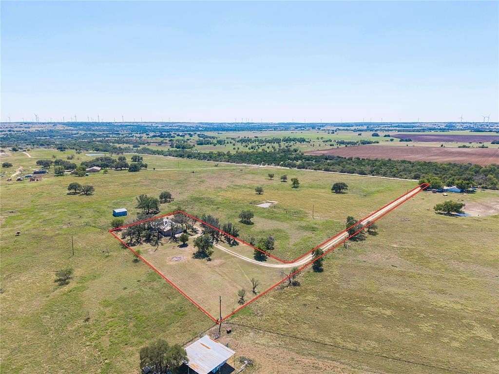 2 Acres of Residential Land with Home for Sale in Goldthwaite, Texas