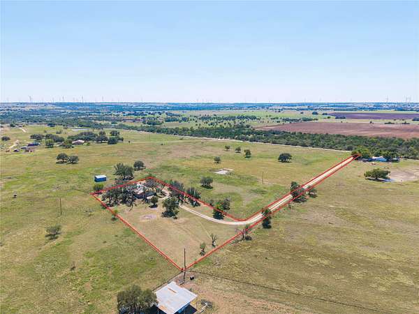 2 Acres of Land with Home for Sale in Goldthwaite, Texas