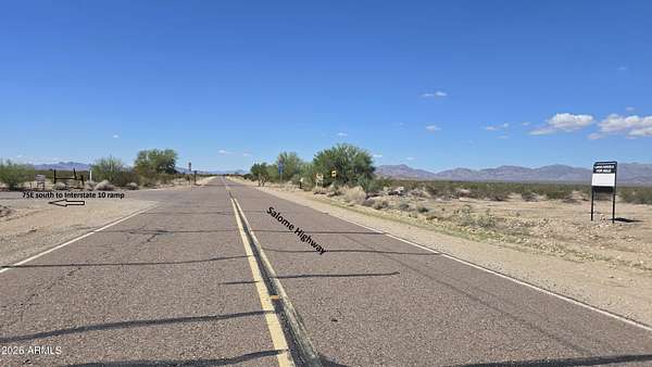 118 Acres of Recreational & Residential Land for Sale in Salome, Arizona