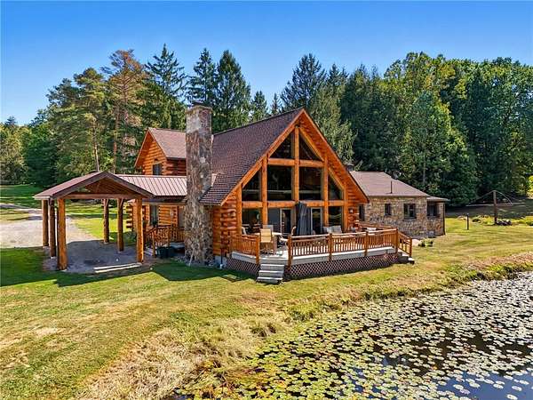 111 Acres of Recreational Land with Home for Sale in Allegheny Township, Pennsylvania