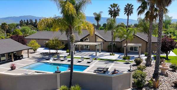 5 Acres of Residential Land with Home for Sale in San Martin, California