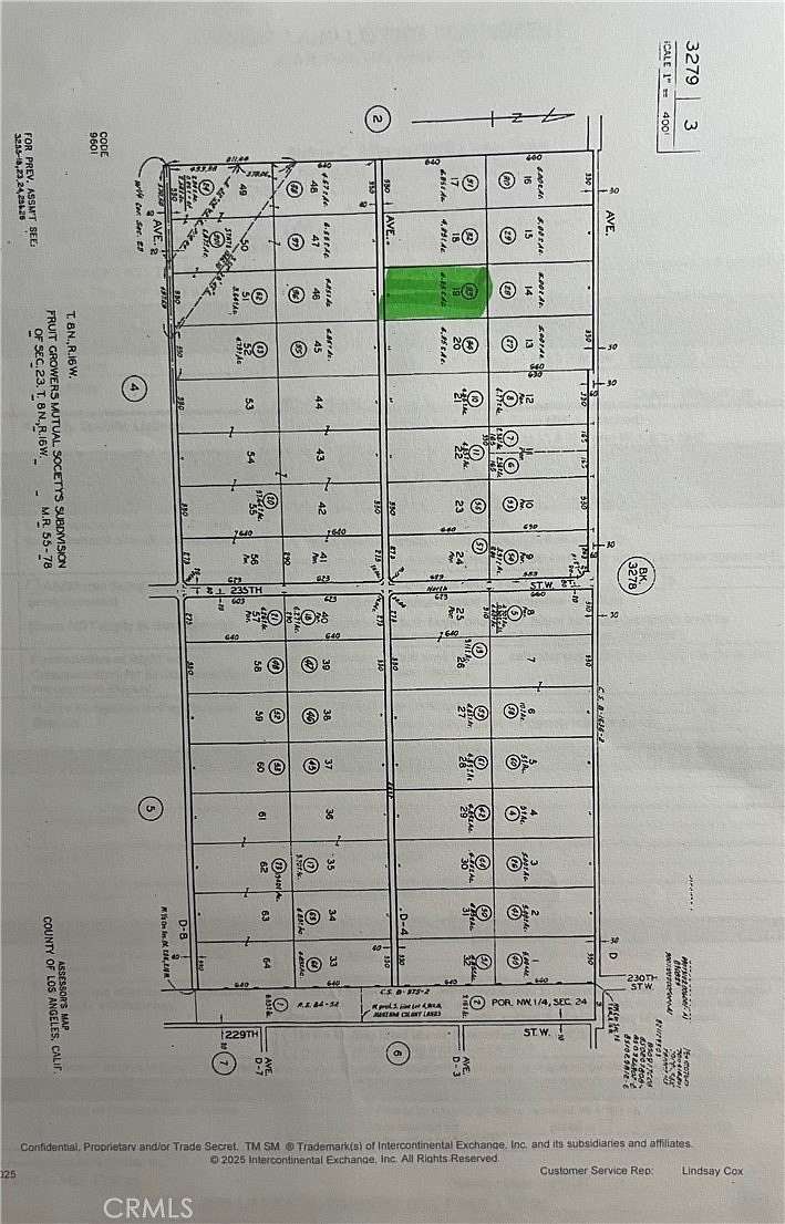 4.86 Acres of Land for Sale in Lancaster, California
