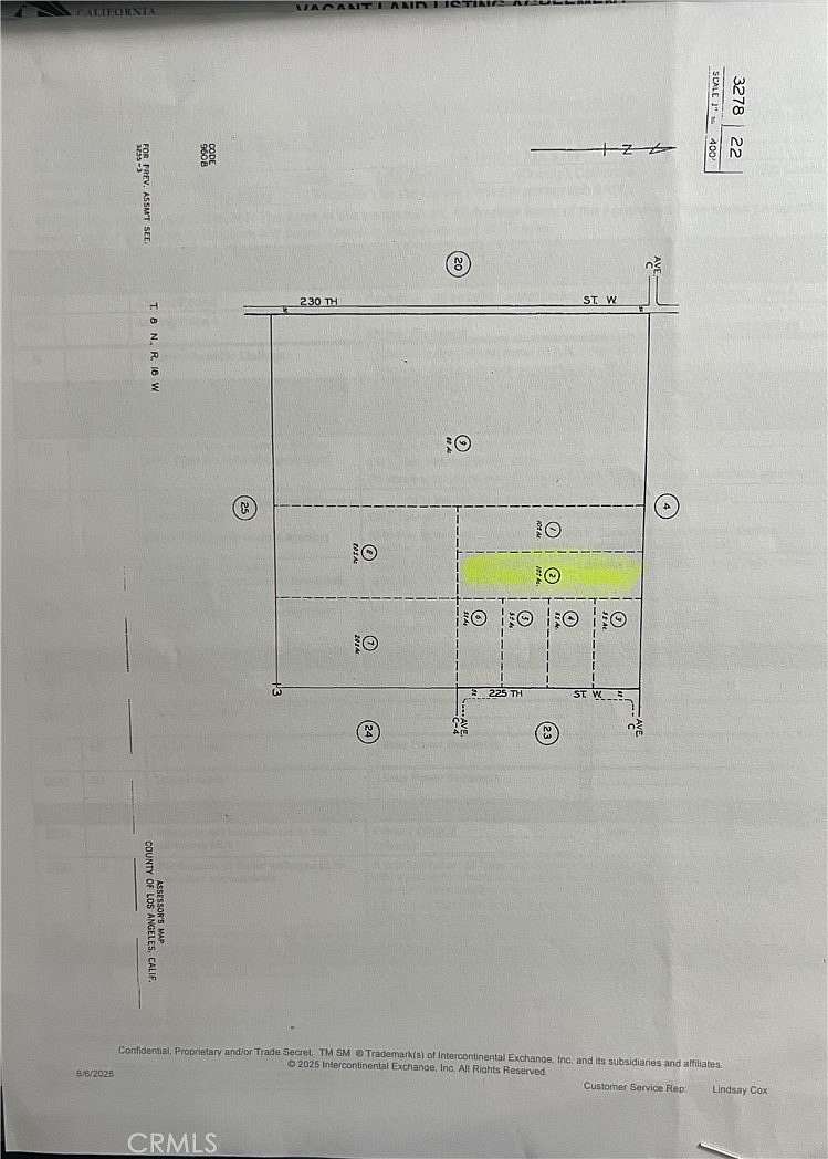 10 Acres of Land for Sale in Lancaster, California