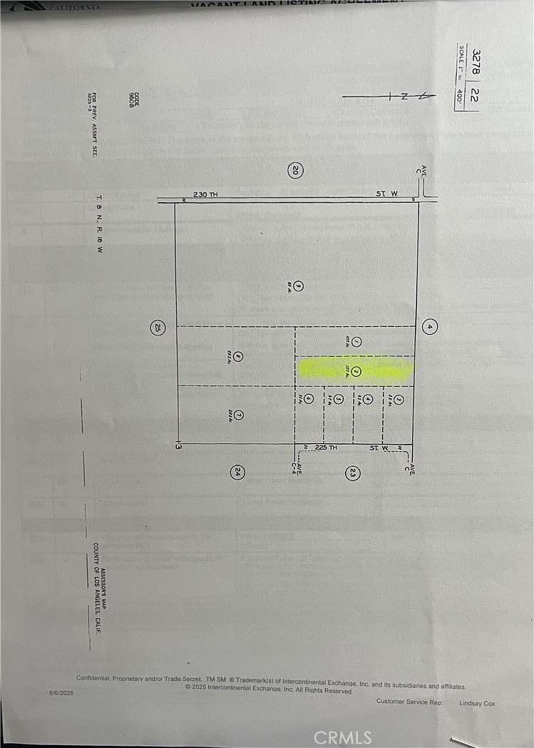 10 Acres of Land for Sale in Lancaster, California