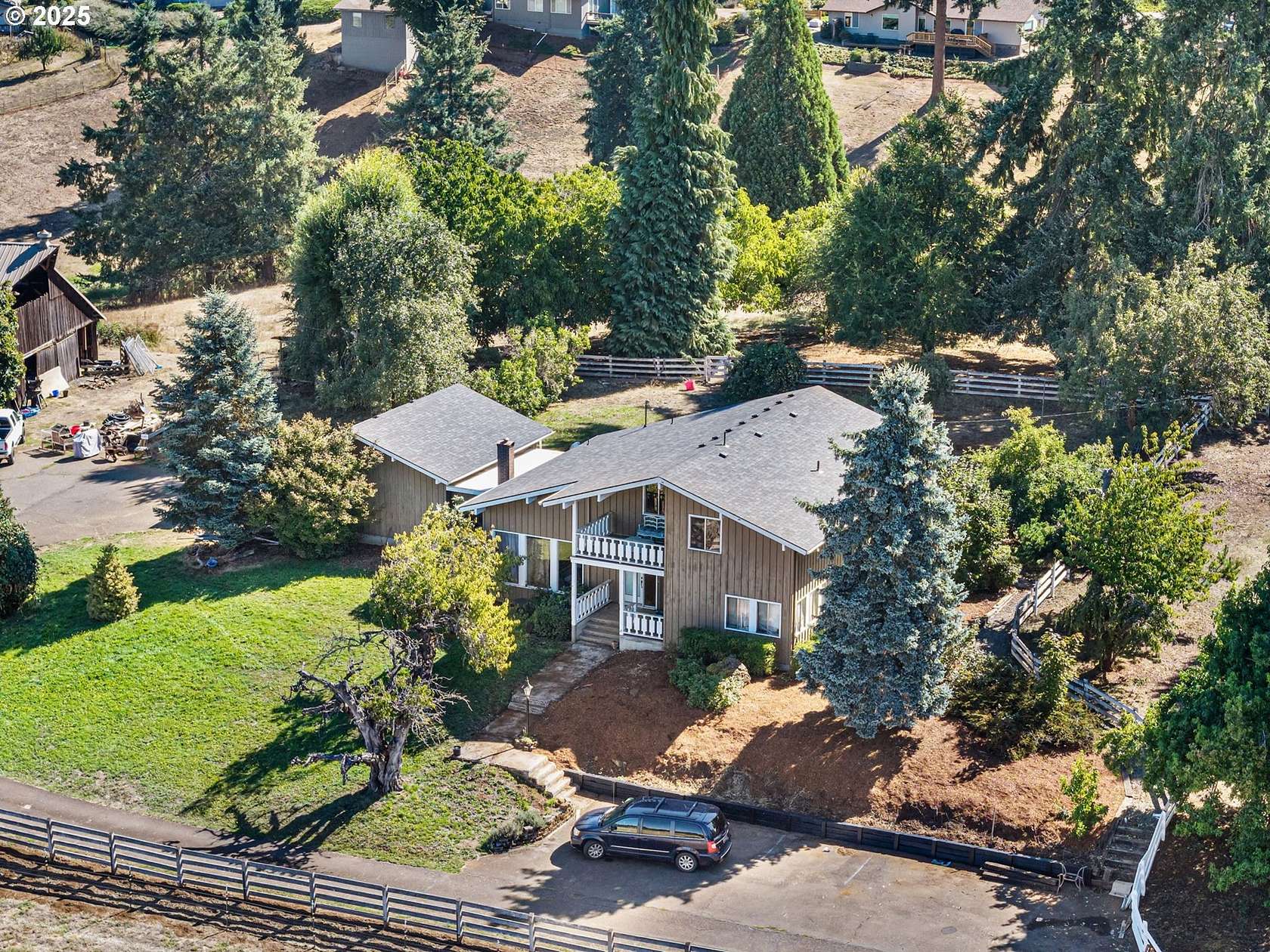 5 Acres of Land with Home for Sale in Cottage Grove, Oregon
