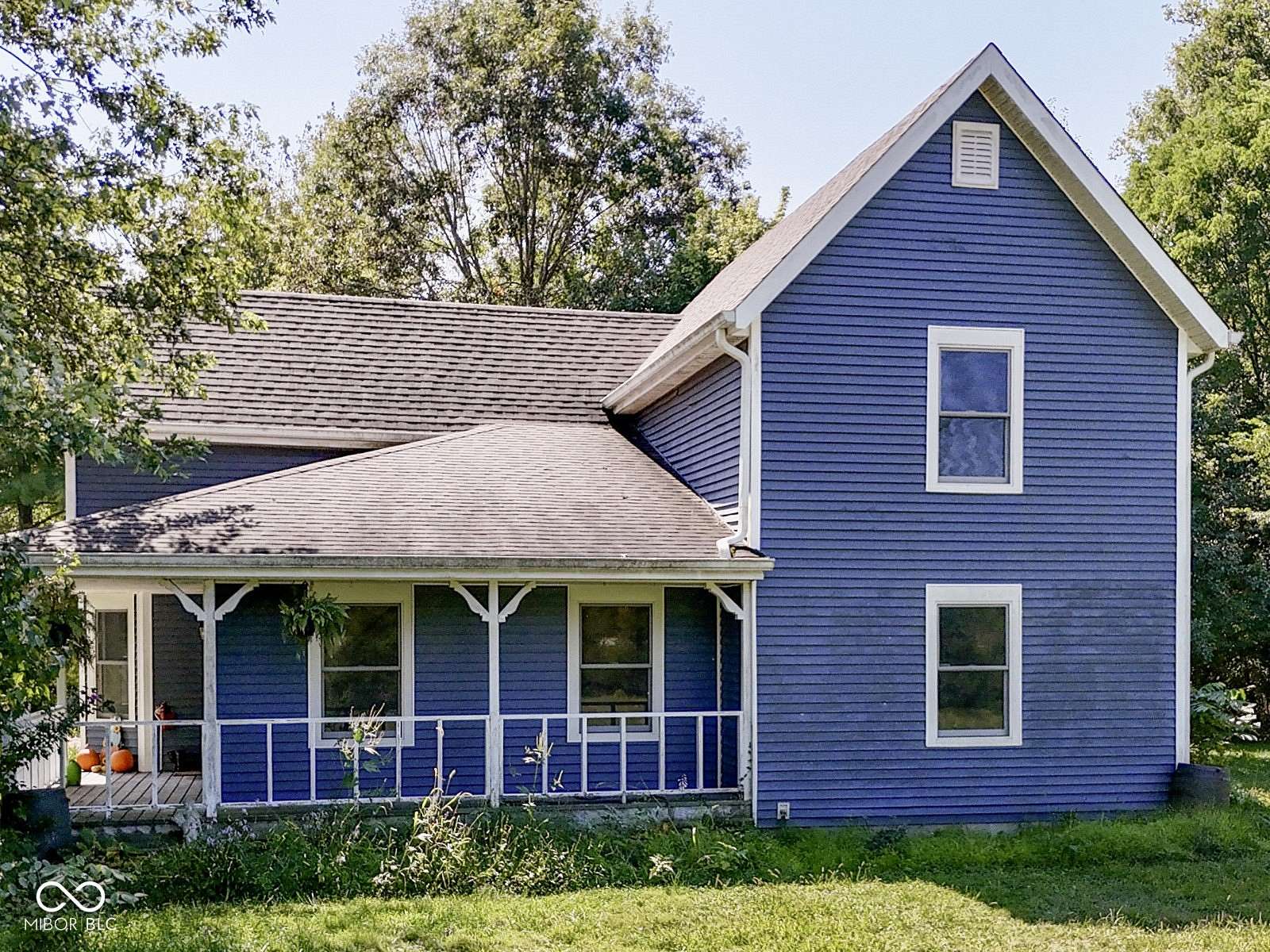 6.82 Acres of Residential Land with Home for Sale in Martinsville, Indiana