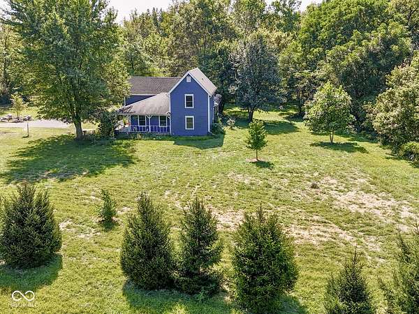 6.82 Acres of Land with Home for Sale in Martinsville, Indiana
