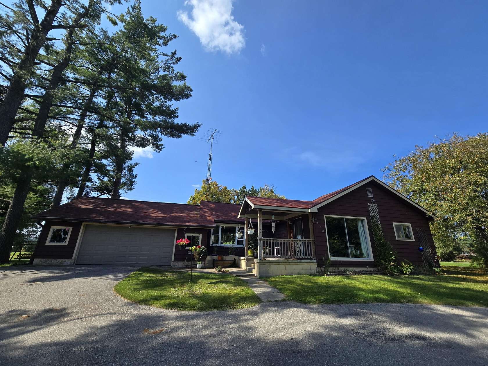 22 Acres of Agricultural Land with Home for Sale in Curran, Michigan