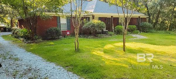 3.7 Acres of Residential Land with Home for Sale in Loxley, Alabama