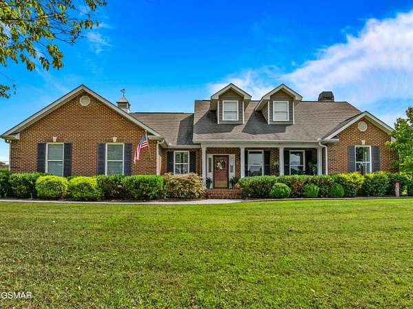 7.25 Acres of Residential Land with Home for Sale in Jefferson City, Tennessee