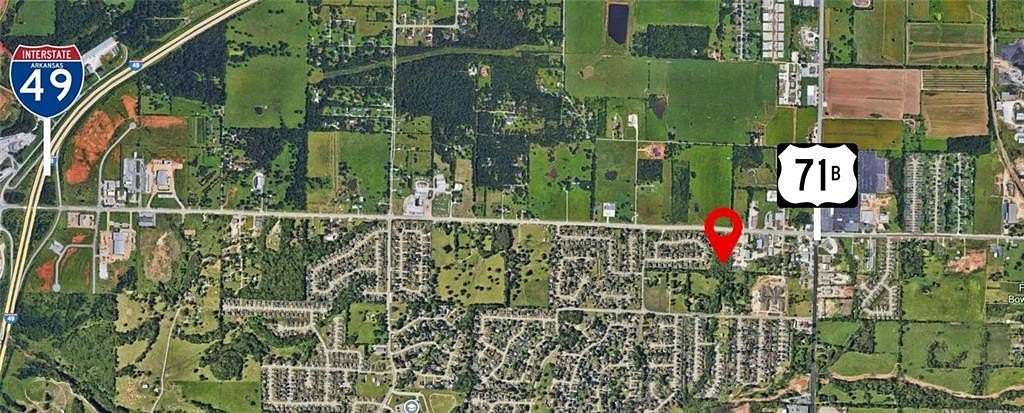 5.22 Acres of Mixed-Use Land for Sale in Springdale, Arkansas