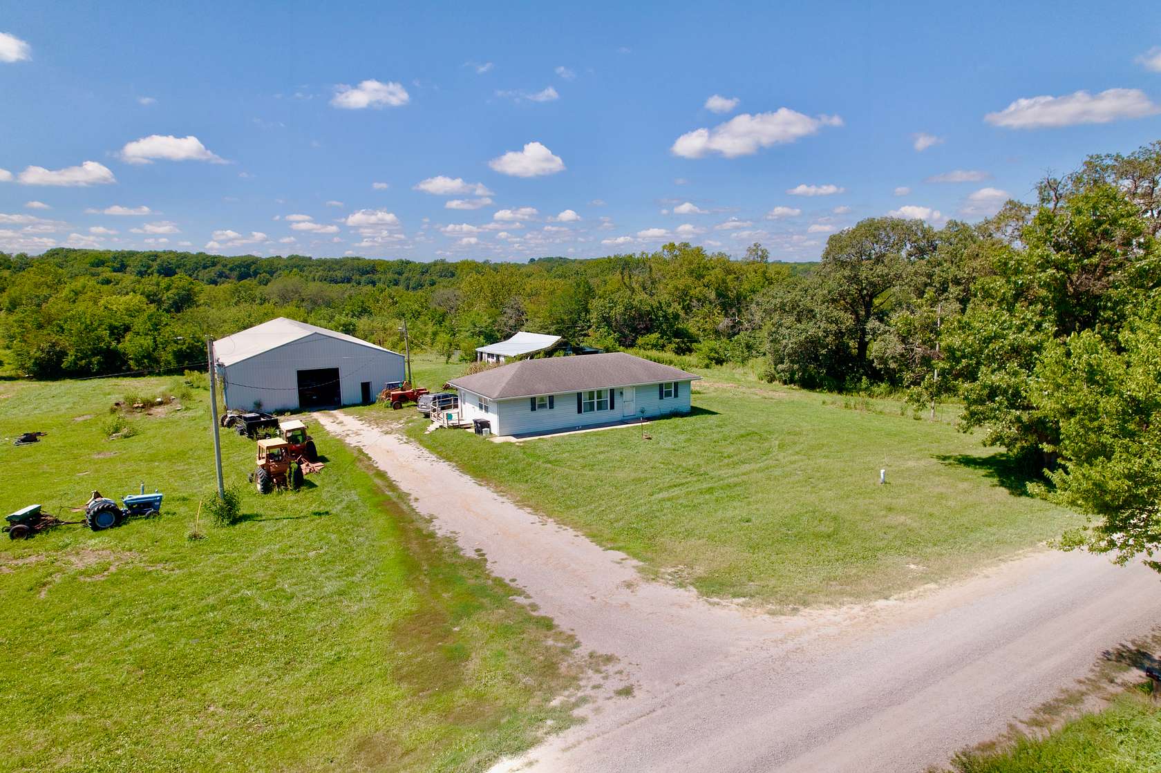 11 Acres of Land with Home for Sale in Kingston, Missouri