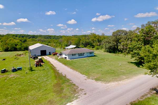 11 Acres of Land with Home for Sale in Kingston, Missouri