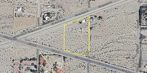 3.18 Acres of Land with Home for Sale in Desert Hot Springs, California