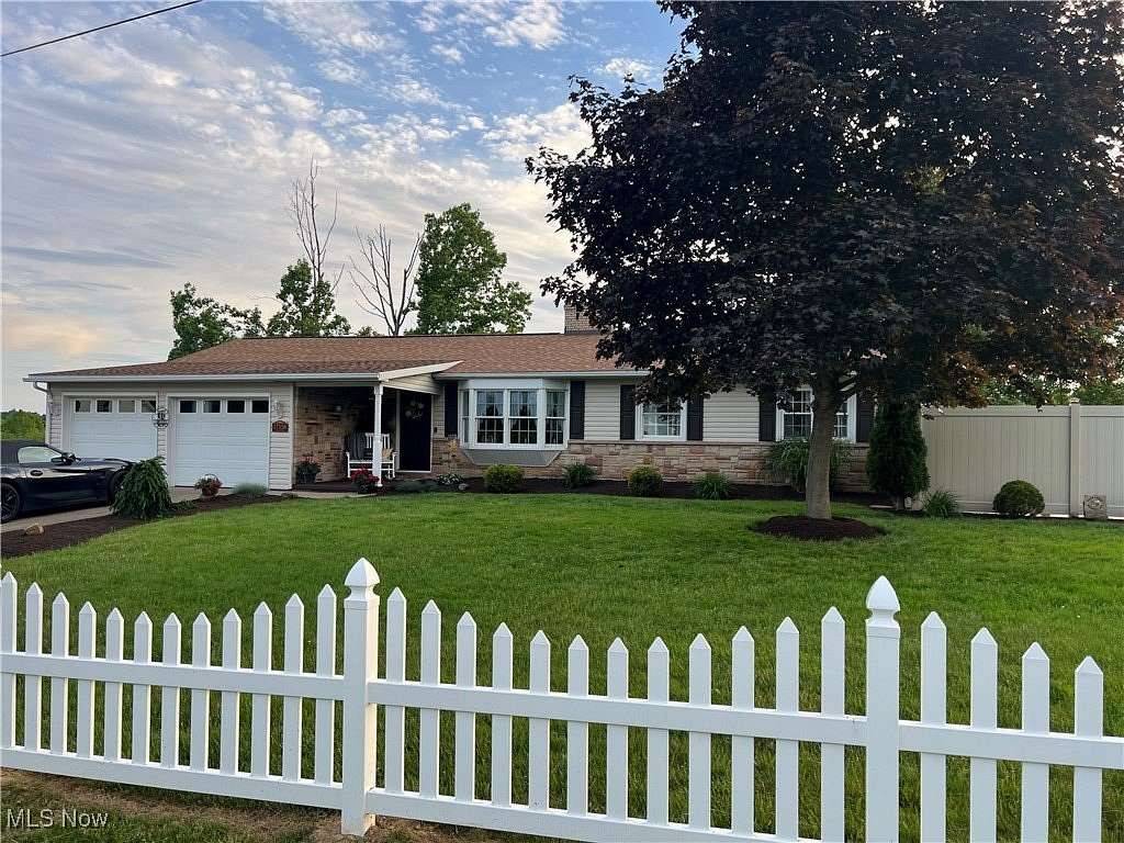 8.5 Acres of Residential Land with Home for Sale in Newcomerstown, Ohio