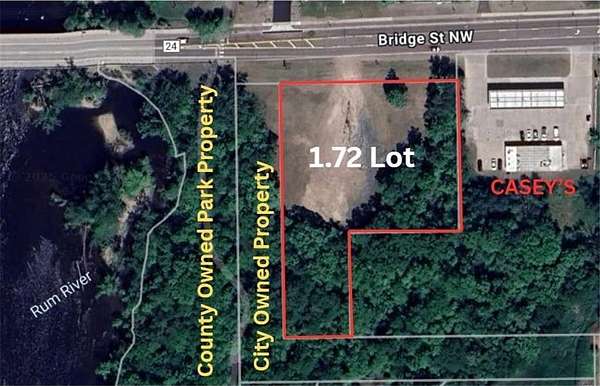 1.72 Acres of Commercial Land for Sale in St. Francis, Minnesota